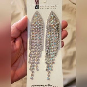 AB Crystal Earrings